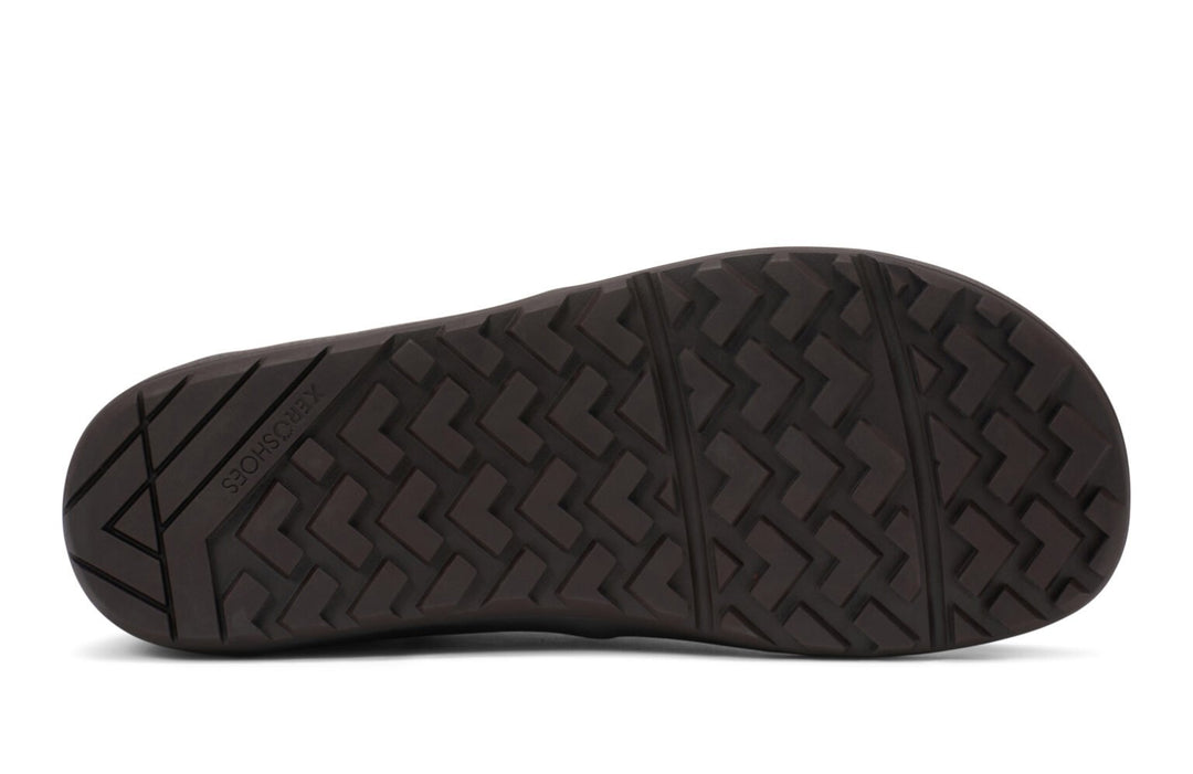 The image shows the black rubber sole of the Breckenridge (Women's) shoe, featuring a geometric zigzag tread pattern and the word SKECHERS embossed on the left side.