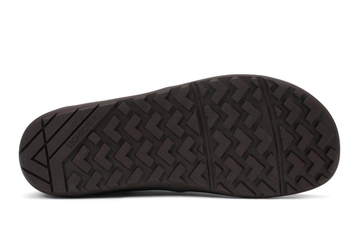 The image shows the black rubber sole of the Breckenridge (Women's) shoe, featuring a geometric zigzag tread pattern and the word SKECHERS embossed on the left side.